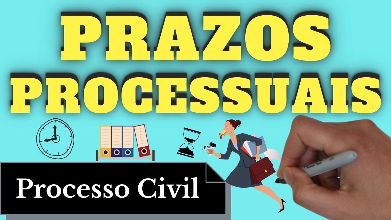 Prazos Processuais (Processo Civil) - Resumo Completo
