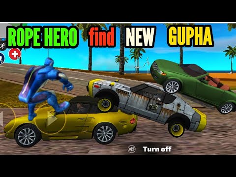 rope hero in new cave || rope hero vice town || pagal gamerz
