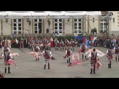 Dia Nacional do Luxemburgo 2013 - Dança da Bandeira Place Guillaume II