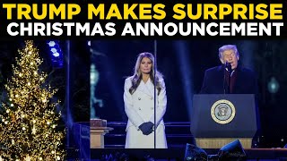 TRUMP LIVE | Donald Trump Speaks Live With Unexpected Christmas 2025 Announcement | US NEWS
