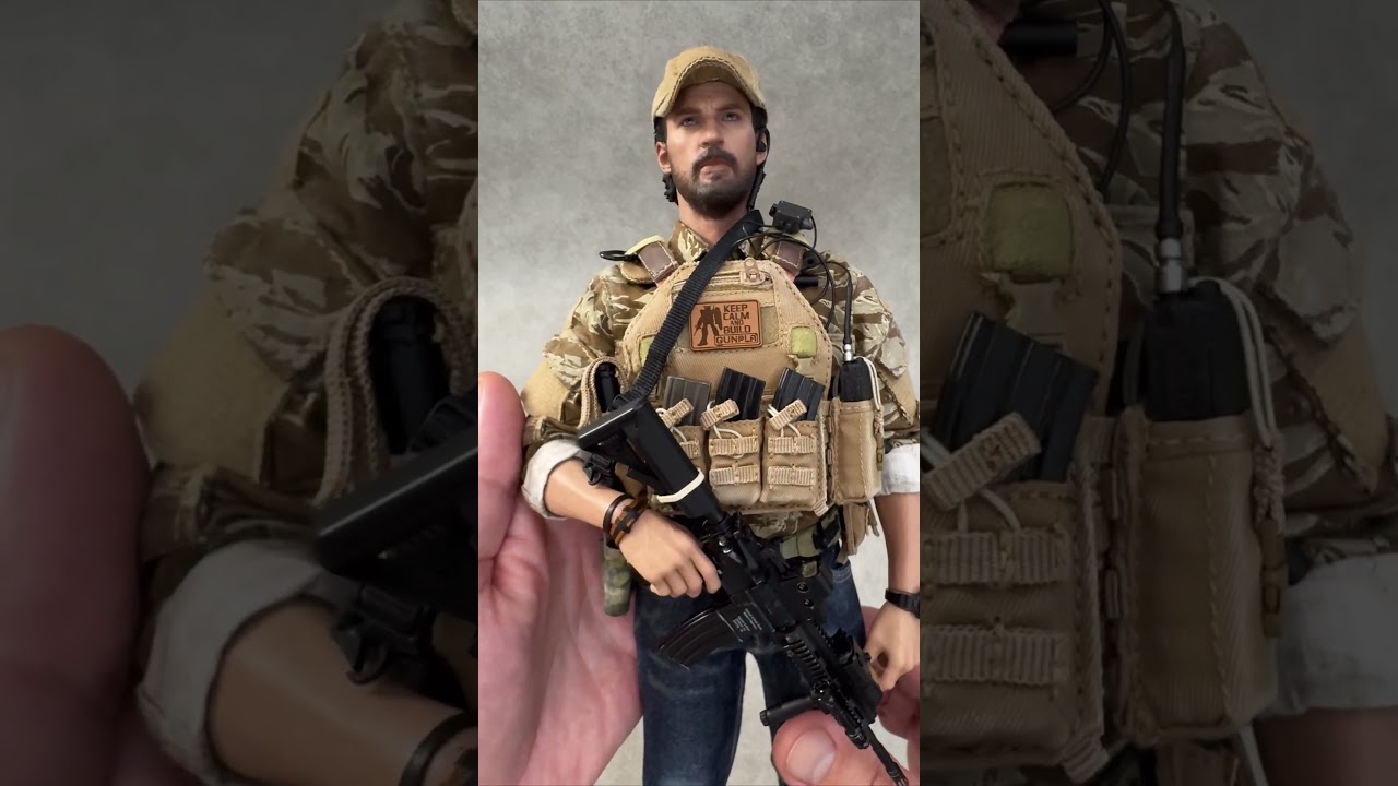 Captain America Turned into a CIA GRS Operator #onesixthscale  #actionfigure #hottoyscaptainamerica