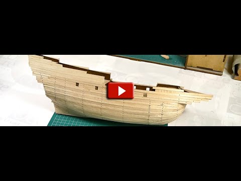 CASCO 16- Como forrar el casco 4. BUCCANEER - Modelismo Naval