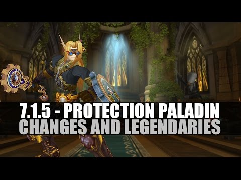 A Look at Protection Paladins in patch 7.1.5