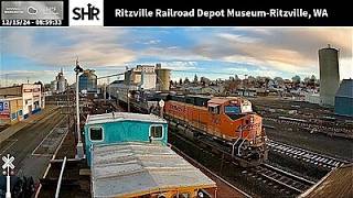 Ritzville Railroad Depot Museum (Static) - Ritzville, WA #steelhighway