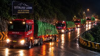 Download lagu SIBA SURYA TRAILER CONVOY DRAMA! Stuck for Hours at Sitinjau Lauik mp3