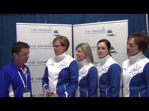 Women's Draw 9, on Nov 20, at The Dominion Curling Club Championship 2013