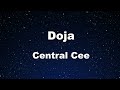 Karaoke♬ Doja - Central Cee 【No Guide Melody】 Instrumental