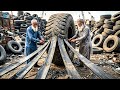 Top 5 INSANE Waste Tire Recycling & Manufacturing Factory Processes | How it's Made DEFAULT Thumbnail