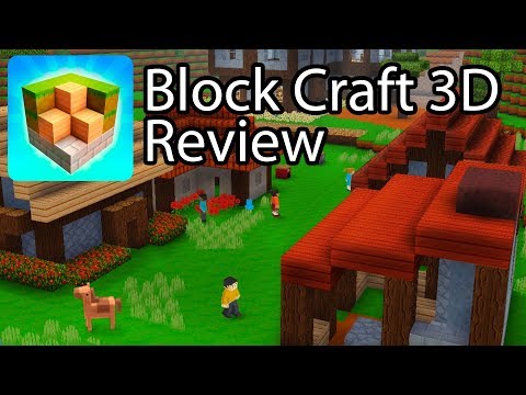 Block Craft 3D Gameplay Review Building Simulator - Free Minecraft - YouTube