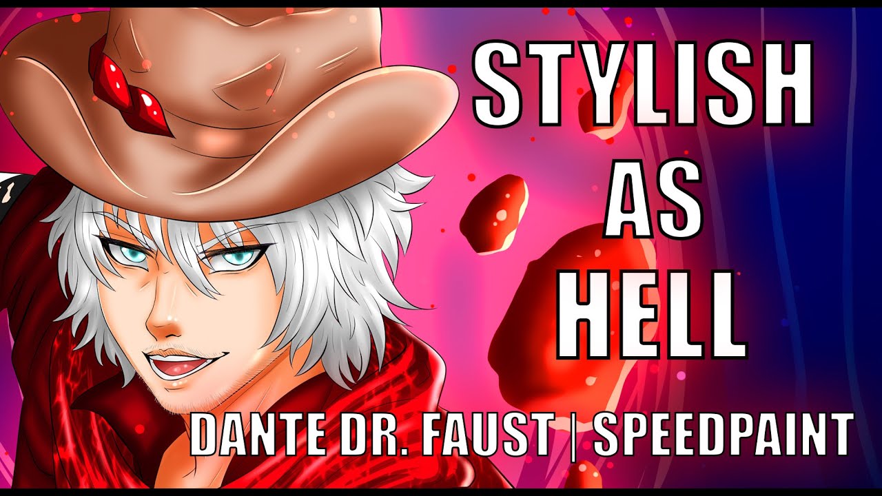 Devil May Cry | Stylish as Hell! | Dante Dr. Faust Speedpaint