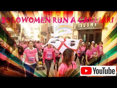 | LA MARATONA SOLOWOMEN RUN 2019 A CAGLIARI CITY SARDEGNA |