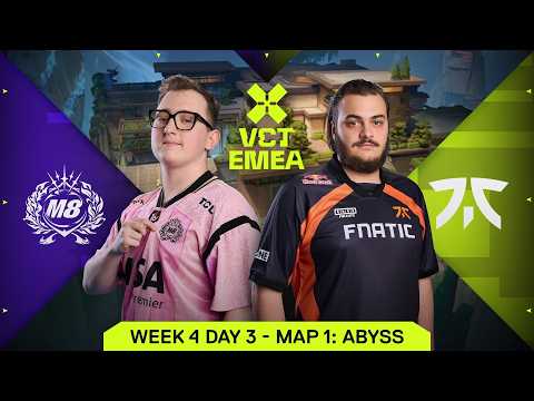 M8 vs. FNC - VCT EMEA 2026 Kickoff - Playoffs - Map 1