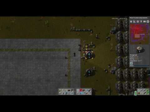 Factorio, preparing testing ground for update 0.15