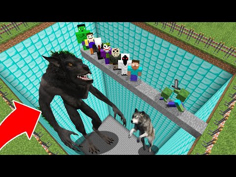 ÖLÜRSEN KURT ADAM ÇUKURUNA DÜŞERSİN! 😱 - Minecraft