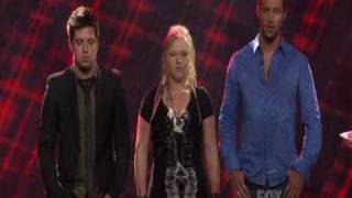 American Idol - Lee DeWyze is Safe - Top 3