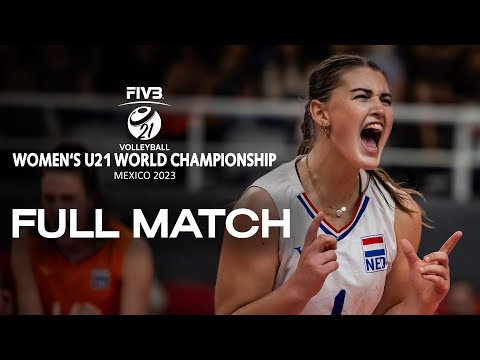NED🇳🇱 vs. TUR🇹🇷 -  Full Match | Women's U21 World Championship | Aguascalientes