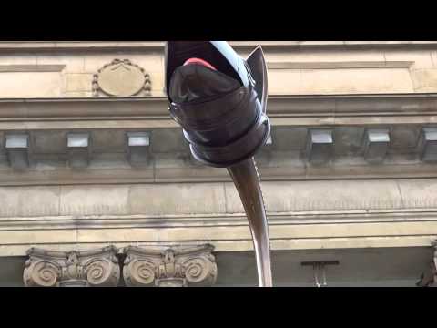 Carnyx Celtic War Trumpet City Centre Perth Perthshire Scotland