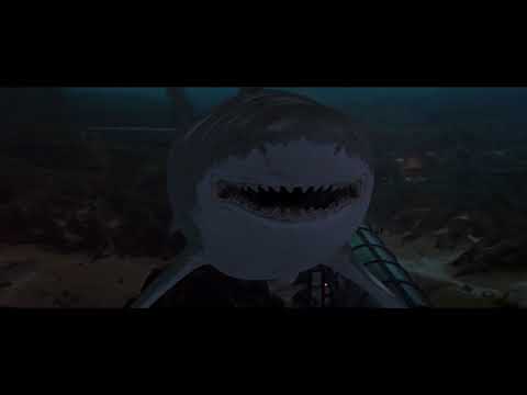 Jaws 3 Special Edition - Shark breaks glass.