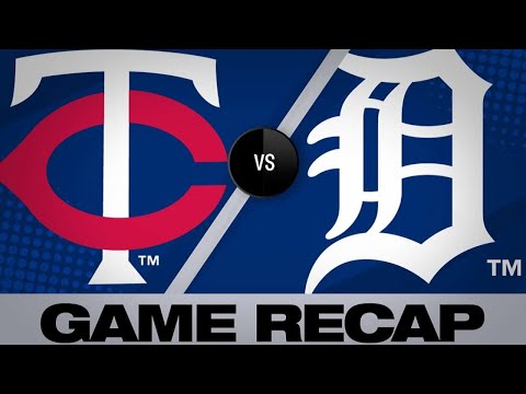 6/9/19: Twins overpower Tigers with 4 home runs