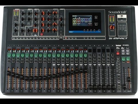 Soundcraft Si tutorial