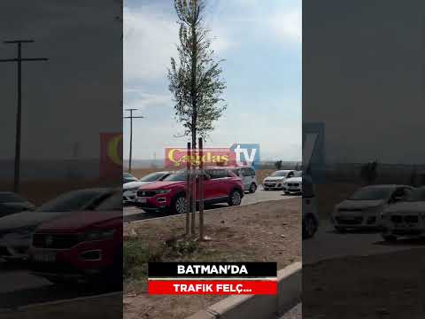 Batman’da trafik felç…
