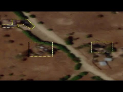 研究小組說，提格雷鎮周圍的建築物被燒燬。 (Buildings burned around Tigray town, research group says)