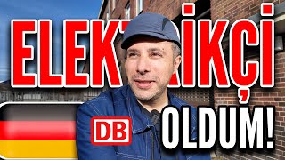 ALMANYA'DA ELEKTRİKÇİ OLDUM | Meslekleri ve Çalışma Şartlarını Deniyor
