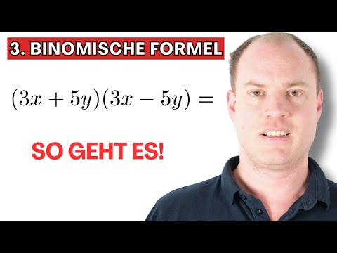 So geht es: 3. Binomische Formel anwenden