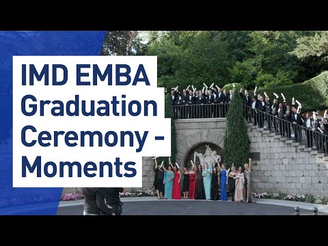 IMD EMBA Graduation Ceremony - Class of June 2018 - Best-of