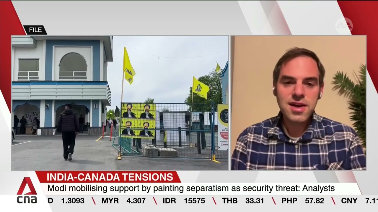 What is at the core of tensions between India and Canada?