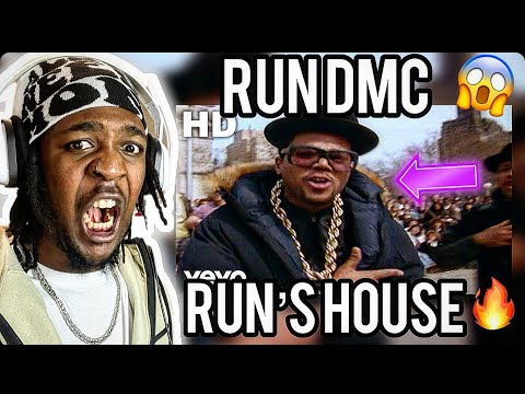 FIRST TIME HEARING RUN DMC - Run's House (Official HD Video) | (REACTION)