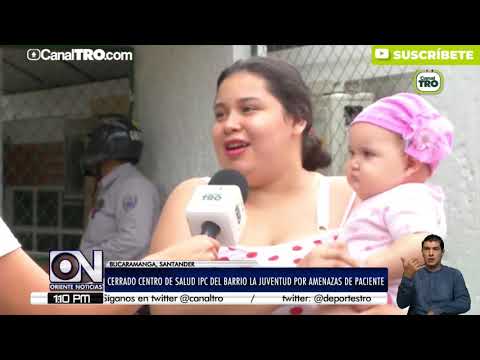 Paciente con VIH amenaza a funcionarios de un centro médico en Bucaramanga