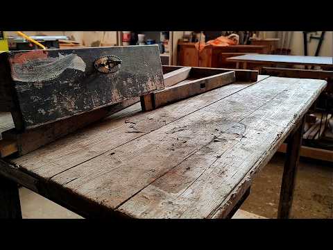 Ho restaurato un VECCHIO TAVOLO RUSTICO (ed è di nuovo bellissimo)