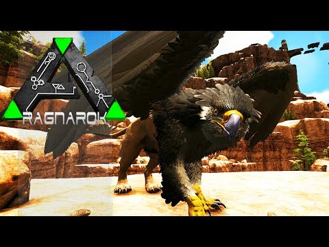 ARK RAGNAROK DLC EP07 - Domamos Um Griffin & Upgrade Nos Items!