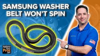 Testing and Replacing a Samsung Top Load Washer Drive Belt