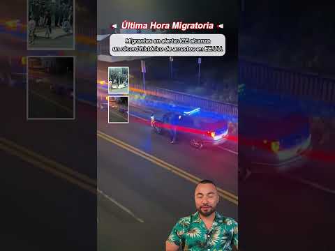 🚨 Migrantes en alerta: ICE alcanza un récord histórico de arrestos en EE.UU.