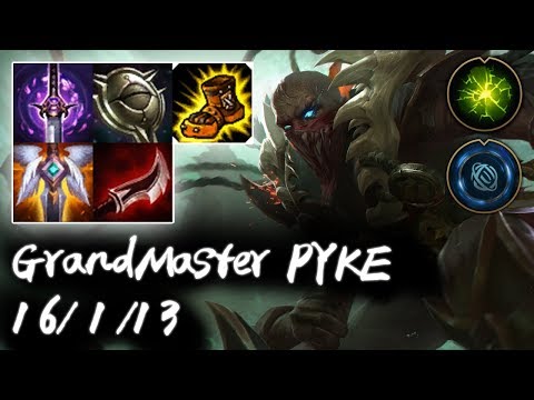 GrandMaster Pyke Support vs Gragas | High Elo Replays