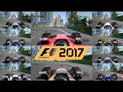 F1 2017 Top Speed Test - WHAT'S FASTEST CAR IN THE GAME?