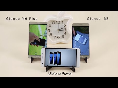 Battery Test: Ulefone Power Vs. Gionee M6 Plus