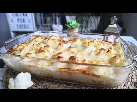 Recette gratin de choux-fleurs et pommes de terre, sauce béchamel et fromage