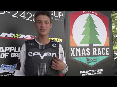 Orlando Mx Park Annual Christmas Race 2020 - Jordan Bailey