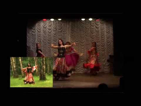 Елена Дружнова(Хеста Хариста) и ансамбль'Орхидеи'. Цыганский танец 'ТАБОР'