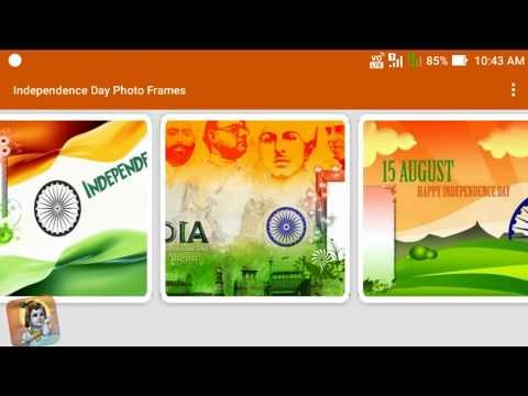 Independence Day Photo Frames (2018) - ♥ INDIA ♥ Video