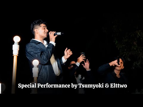 Special Performance by Tsumyoki & Elttwo LIVE at Skeletron & Stefney’s Wedding @tsumyoki