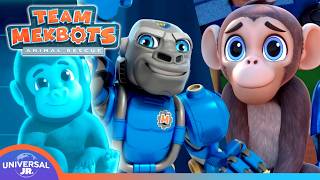 Monkey Mayhem! 50+ Minutes of TEAM MEKBOTS ANIMAL RESCUE