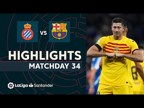 Highlights RCD Espanyol vs FC Barcelona (2-4)