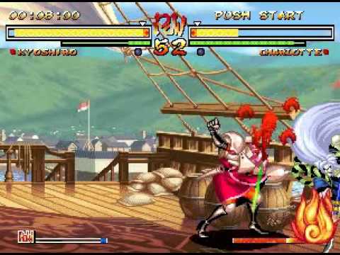 Samurai Shodown V - Senryo Kyoshiro vs. Charlotte