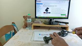 รีวิว สาธิต ทดสอบ Zebra DS2278 change battery เปลี่ยน แบตเตอรี่