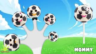 Football Cake Pop/Lolly Cake/Cake on sticks Finger Family(Recreation, I own nothing, CREDIT2EVERY1.)