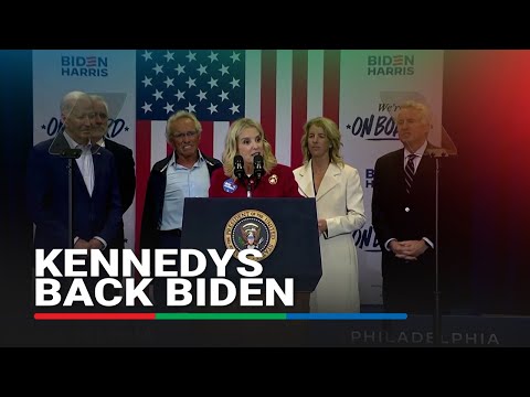 Kennedy family endorses Joe Biden in Philadelphia ABS-CBN News